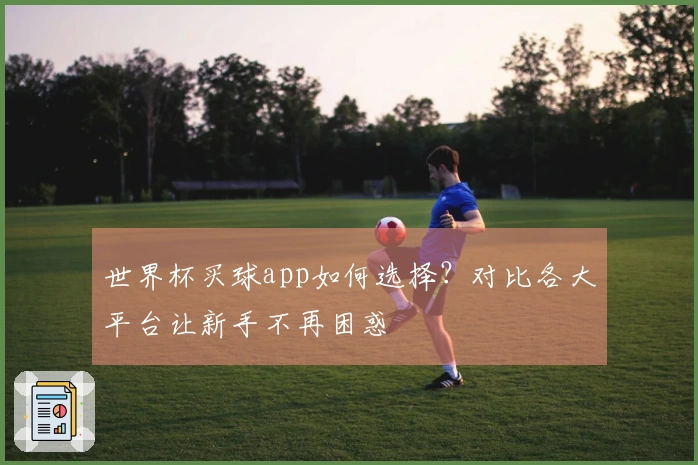 世界杯买球app如何选择？对比各大平台让新手不再困惑