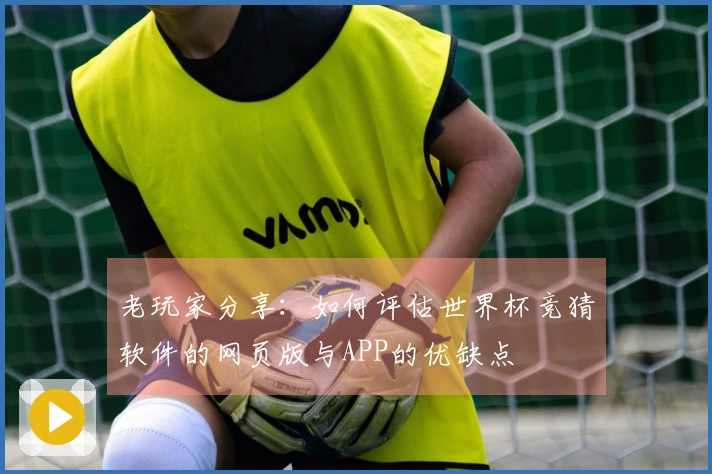 老玩家分享：如何评估世界杯竞猜软件的网页版与APP的优缺点